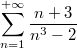 $$\sum_{n=1}^{+\infty}\frac{n+3}{n^3-2}$$