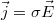 $$\vec{j}=\sigma\vec{E}$$